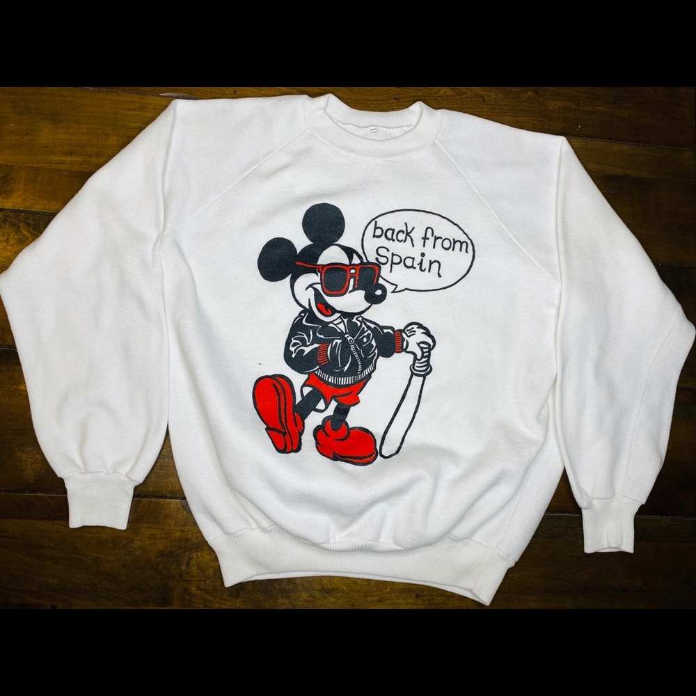 Vintage Mickey Mouse sweatshirt